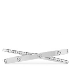Bransoletka Tory Burch. Szare bransoletki Tory Burch, srebrne. Za 1,179.00 zł.