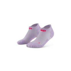 Damskie krótkie skarpety kompresyjne sportowe Core Run stopki Ultralight CEP. Czerwone skarpetki CEP, bez wzorów, z elastanu. Za 69.00 zł.
