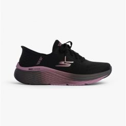 Buty do biegania damskie SKECHERS Max Cushioning Elite 2.0. Czarne buty do biegania Skechers, bez wzorów, bez zapięcia, do biegania. Za 499.00 zł.