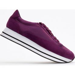 Sportowe buty na grubej podeszwie - Fioletowy. Buty treningowe marki DOMYOS. W wyprzedaży za 79.99 zł.