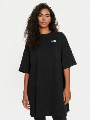 The North Face Sukienka codzienna Simple Dome NF0A87NF Czarny Relaxed Fit. Czarne sukienki The North Face, na co dzień, xs, bez wzorów, z syntetyku, bez kołnierzyka, bez ramiączek, proste. Za 129.99 zł.