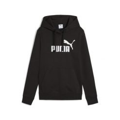 Damska bluza z kapturem z logo No.1 ESS PUMA. Białe bluzy Puma, s, bez wzorów, z bawełny, klasyczne, bez ramiączek, z kapturem. Za 179.00 zł.