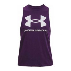 Koszulka na Ramiączkach Damska Under Armour Sportstyle. T-shirty sportowe Under Armour, bez wzorów, bez ramiączek. Za 174.00 zł.