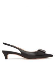 TWINSET Sandały 251TCP090 Czarny. Czarne sandały Twinset, bez wzorów, ze skóry, bez obcasa, na płaskiej podeszwie, bez zapięcia. Za 569.99 zł.