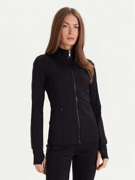 MICHAEL Michael Kors Bluza MF551L91RE Czarny Slim Fit. Czarne bluzy MICHAEL Michael Kors, l, bez wzorów, z syntetyku, bez kaptura. Za 769.99 zł.