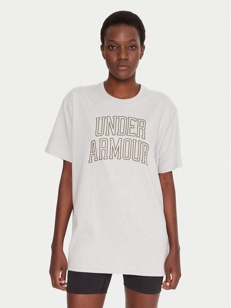 Under Armour T-Shirt Ua Rival Campus 6007883 Szary Oversize. Szare t-shirty Under Armour, xl, bez wzorów, z syntetyku, bez kołnierzyka, bez ramiączek. Za 109.99 zł.