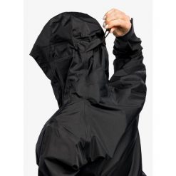 Kurtka przeciwdeszczowa damska Patagonia Torrentshell 3L Jacket. Czarne kurtki Patagonia, l, bez wzorów, z nylonu, bez kaptura. Za 806.50 zł.