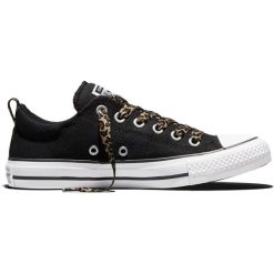 Buty sportowe Converse Chuck Taylor All Star Madison. Czarne buty treningowe Converse, bez wzorów, z materiału, bez zapięcia. Za 490.00 zł.