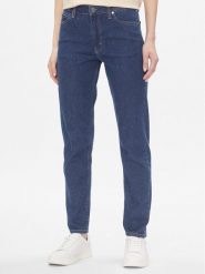 Calvin Klein Jeansy Mid Rise Slim - Mid Blue K20K206780 Niebieski Slim Fit. Niebieskie jeansy Calvin Klein, bez wzorów, z bawełny. Za 379.99 zł.