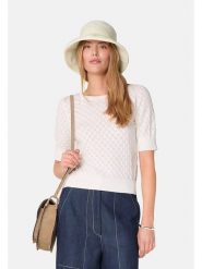 Rodier Sweter w kolorze kremowym rozmiar: L. Brązowe swetry Rodier, l, bez wzorów, z kaszmiru, klasyczne, bez ramiączek. Za 226.24 zł.