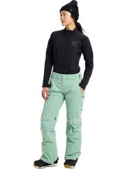 Burton Spodnie narciarskie "[ak] Summit GORE-TEX 2L" w kolorze miętowym rozmiar: M. Zielone spodnie dresowe Burton, bez wzorów, z gore-texu, narciarskie, gore-tex. Za 1,049.95 zł.