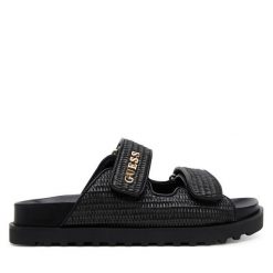 Japonki Guess. Czarne japonki Guess, z aplikacjami. Za 399.99 zł.