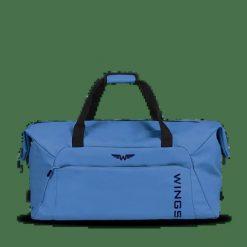 WINGS Duża torba podróżna ROOK blue. Niebieskie torby podróżne Wings, bez wzorów, z materiału, na ramię, duże. Za 239.90 zł.