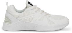 Buty fitness damskie Gorilla Wear Gym Hybrids. Białe buty treningowe GORILLA WEAR, bez wzorów, z gumy, bez zapięcia, na fitness i siłownię. Za 509.00 zł.