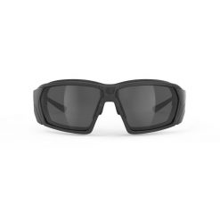 Okulary przeciwsłoneczne do sportu Rudy Project Agent Q Stealth. Czarne okulary przeciwsłoneczne Rudy Project, bez wzorów. W wyprzedaży za 857.00 zł.