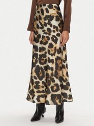 Imperial Spódnica midi GHN4ISO Brązowy Regular Fit. Brązowe spódnice Imperial, xl, bez wzorów, z syntetyku, midi. Za 179.99 zł.