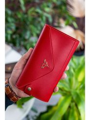 BAGmori Portfel w kolorze czerwonym - 20 x 10 x 3 cm rozmiar: onesize. Czerwone portfele BAGmori, bez wzorów, z materiału. Za 56.99 zł.