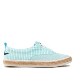 Espadryle Helly Hansen. Niebieskie espadryle Helly Hansen, bez wzorów, bez obcasa. Za 299.99 zł.