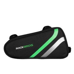 Torba na ramę roweru model Geelong. Czarne torby sportowe ROCKBROS, bez wzorów, z materiału, na ramię. Za 67.60 zł.