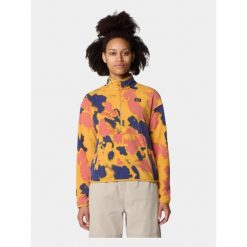 Sweter damski Mountain Hardwear Microchill. Niebieskie swetry MOUNTAIN HARDWEAR, m, bez wzorów, z polaru, sportowe, bez ramiączek. Za 379.00 zł.