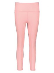 Under Armour Legginsy funkcyjne w kolorze jasnoróżowym rozmiar: XS. Pomarańczowe legginsy Under Armour, bez wzorów, z materiału, sportowe. Za 70.57 zł.