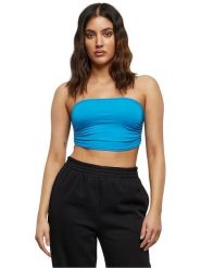 Urban Classics Top w kolorze turkusowym rozmiar: L. Niebieskie topy Urban Classics, l, bez wzorów, z bawełny, bez kołnierzyka, bez ramiączek. Za 6.55 zł.