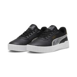 Buty Damskie Puma Carina 2.0. Czarne buty sportowe lifestyle Puma, bez wzorów, z gumy, sportowe, bez zapięcia. Za 284.00 zł.