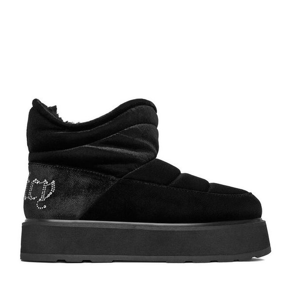 Śniegowce Juicy Couture. Czarne śniegowce Juicy Couture, bez wzorów, bez zapięcia. Za 329.99 zł.
