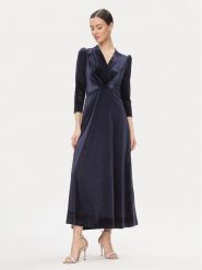 Rinascimento Sukienka wieczorowa CFC0116789003 Granatowy Regular Fit. Niebieskie sukienki Rinascimento, xl, bez wzorów, z syntetyku, wizytowe, bez kołnierzyka, bez ramiączek. Za 779.99 zł.