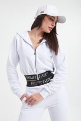 Bluza dresowa damska PHILIPP PLEIN. Bluzy Philipp Plein, xs, bez wzorów, z dresówki, bez kaptura. W wyprzedaży za 2,183.35 zł.