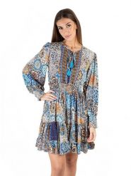 Isla Bonita by SIGRIS Sukienka ze wzorem rozmiar: S. Sukienki Isla Bonita by SIGRIS, s, bez wzorów, bez kołnierzyka, bez ramiączek, mini. Za 128.25 zł.