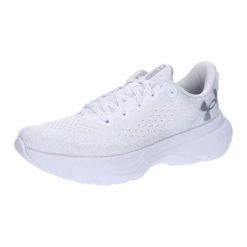 Buty do biegania damskie Under Armour Infinite. Białe buty do biegania Under Armour, bez wzorów, bez zapięcia, do biegania. Za 421.60 zł.