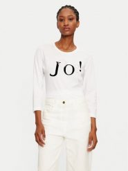 JOOP! Bluzka 58 JW244JE419-V 30044869 Biały Slim Fit. Białe bluzki Joop!, bez wzorów, z bawełny, bez kołnierzyka, bez ramiączek. Za 239.99 zł.