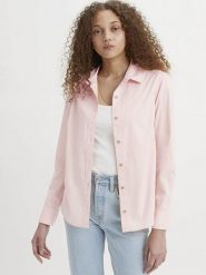 Levi's Koszula w kolorze jasnoróżowym rozmiar: S. Różowe koszule Levi's, s, bez wzorów, z bawełny, bez kołnierzyka, bez ramiączek. Za 144.95 zł.