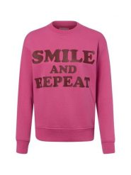 Marie Lund Bluza Kobiety wyrazisty róż|brązowy, L. Brązowe bluzy Marie Lund, l, bez wzorów, z bawełny, bez ramiączek, bez kaptura. Za 199.95 zł.
