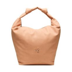 Torebka Nobo. Brązowe shopper bag NOBO, bez wzorów, bez dodatków. Za 169.99 zł.