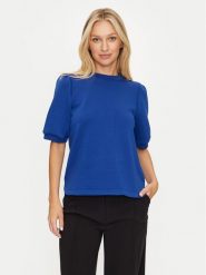 Vila Bluza Reflect 14097562 Niebieski Loose Fit. Niebieskie bluzy Vila, l, bez wzorów, z syntetyku, bez kaptura. Za 99.99 zł.