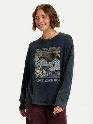 Roxy Bluza Eastside Midweight ERJKT04322 Czarny Regular Fit. Czarne bluzy Roxy, s, bez wzorów, z bawełny, bez ramiączek, bez kaptura. Za 219.99 zł.