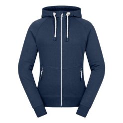 Bluza damska z kapturem ELT Pamplona. Niebieskie bluzy ELT, bez wzorów, sportowe, bez ramiączek, z kapturem. Za 255.00 zł.