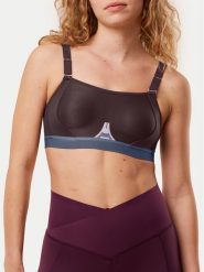 Triumph Biustonosz sportowy Triaction Gravity Lite N EX 10214400 Bordowy. Czerwone biustonosze sportowe Triumph, bez wzorów, z syntetyku. Za 159.99 zł.