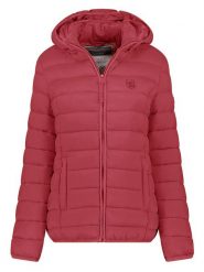 Geographical Norway Kurtka pikowana w kolorze czerwonym rozmiar: XXL. Czerwone kurtki Geographical Norway, xxl, bez wzorów, bez kaptura. Za 215.98 zł.