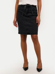 Kaffe Spódnica jeansowa Gloria 10508750 Szary Regular Fit. Szare spódnice Kaffe, bez wzorów, z bawełny. Za 219.99 zł.