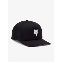 Czapka z daszkiem damska Fox Boundary Trucker. Czarne czapki z daszkiem FOX, bez wzorów. Za 131.99 zł.