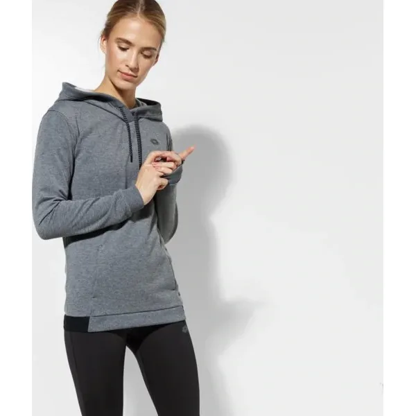 Lotto Bluza Indy Vi Hd Pl W , szary, rozmiar S. Szare bluzy Lotto, s, bez wzorów, z materiału, klasyczne, bez ramiączek, z kapturem. W wyprzedaży za 99.99 zł.