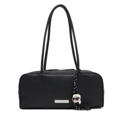 Torebka KARL LAGERFELD. Czarne torebki klasyczne KARL LAGERFELD, bez wzorów, klasyczne, bez dodatków. Za 849.99 zł.