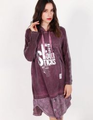 Bawełniana sukienka z nadrukiem. Sukienki Unisono, s, bez wzorów, z bawełny, bez kołnierzyka, bez ramiączek, mini, koszulowe. Za 159.00 zł.