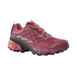 Damskie buty trekkingowe La Sportiva Akyra II Gore-Tex. Czerwone buty trekkingowe La Sportiva, z gore-texu, bez zapięcia. Za 910.15 zł.