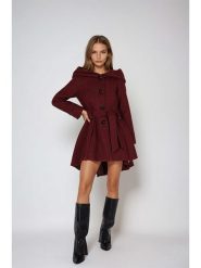 Steve Madden Płaszcz przejściowy w kolorze czerwonym rozmiar: S. Czerwone płaszcze Steve Madden, s, bez wzorów, z tkaniny, bez kaptura. Za 260.99 zł.