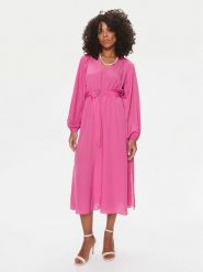 Ted Baker Sukienka codzienna Comus 273360 Różowy Regular Fit. Czerwone sukienki Ted Baker, na co dzień, bez wzorów, z syntetyku, bez kołnierzyka, bez ramiączek, proste. Za 629.99 zł.