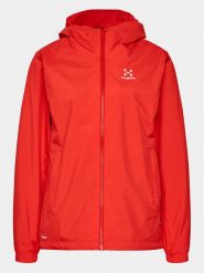 Haglöfs Kurtka przeciwdeszczowa Korp Proof 606219 Czerwony Active Fit. Czerwone kurtki Haglöfs, m, bez wzorów, z syntetyku, bez kaptura. Za 499.99 zł.
